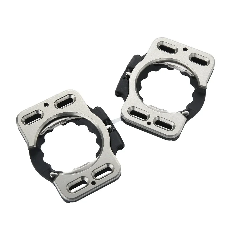 Road bicycle pedal clamp splint