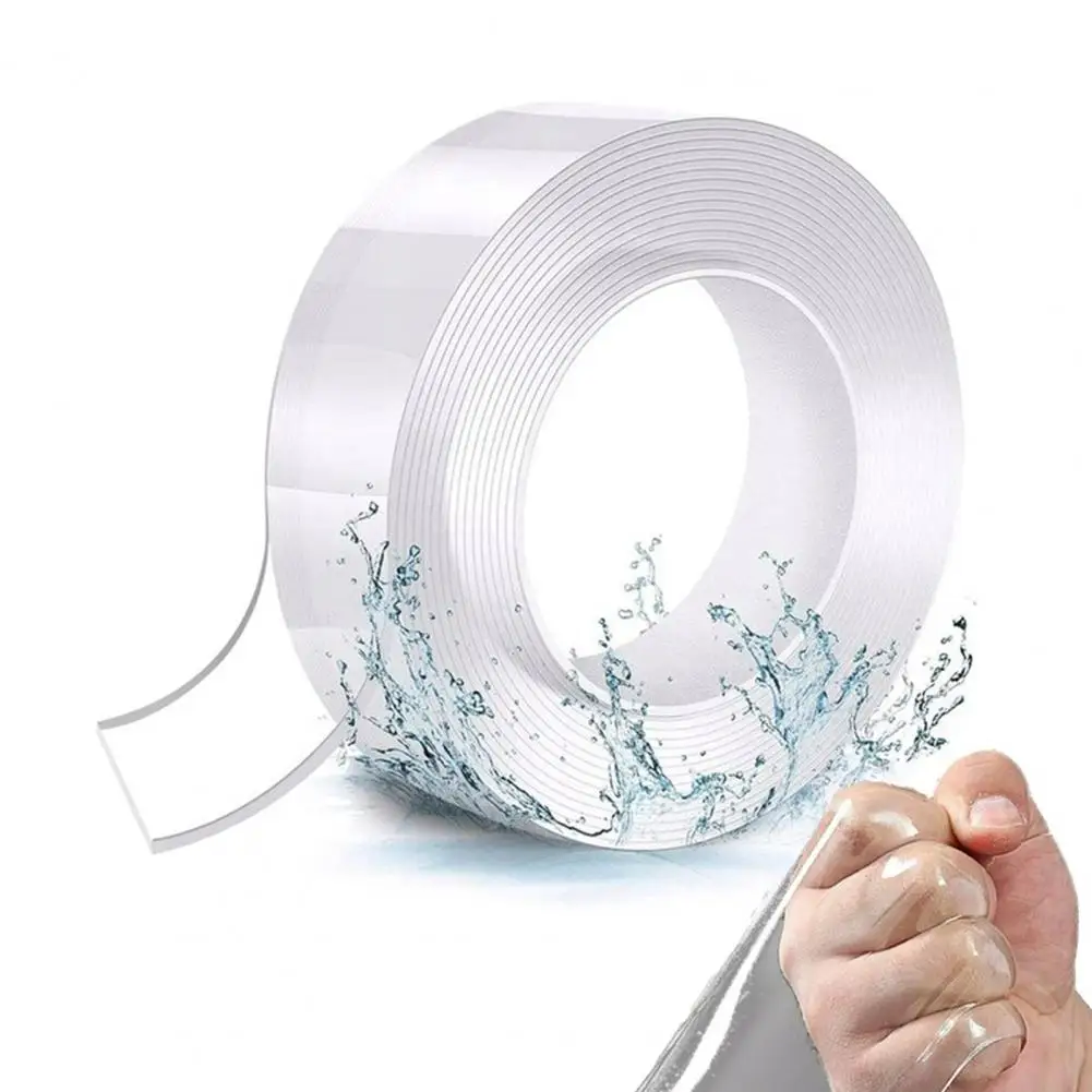 300cm Nanometer Tape Heavy Duty Nanometer Tape Waterproof Double Adhesive Tape for Mounting Strong Removable Traceless 300cm