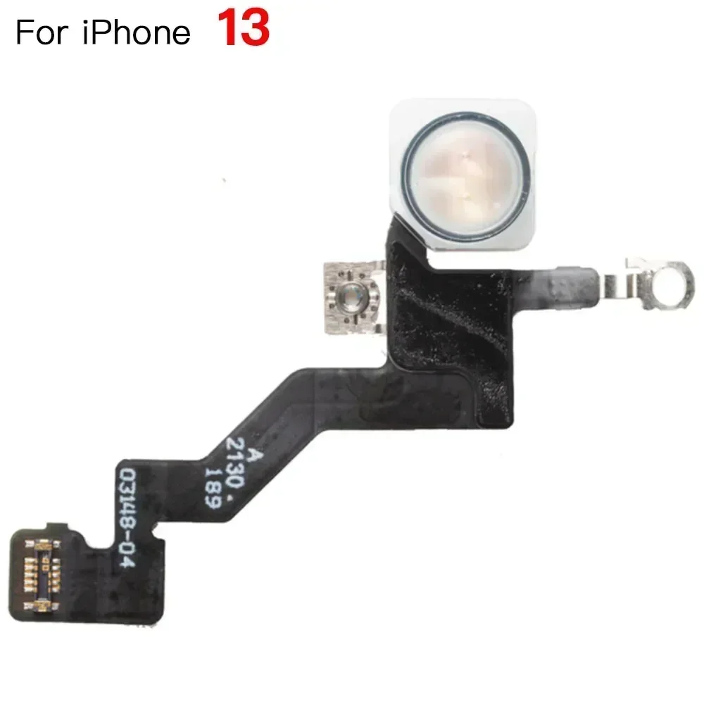 Reemplazo de cable flexible de lámpara de luz de flash para IPhone 12 13 Mini Pro Max linterna LED con micrófono