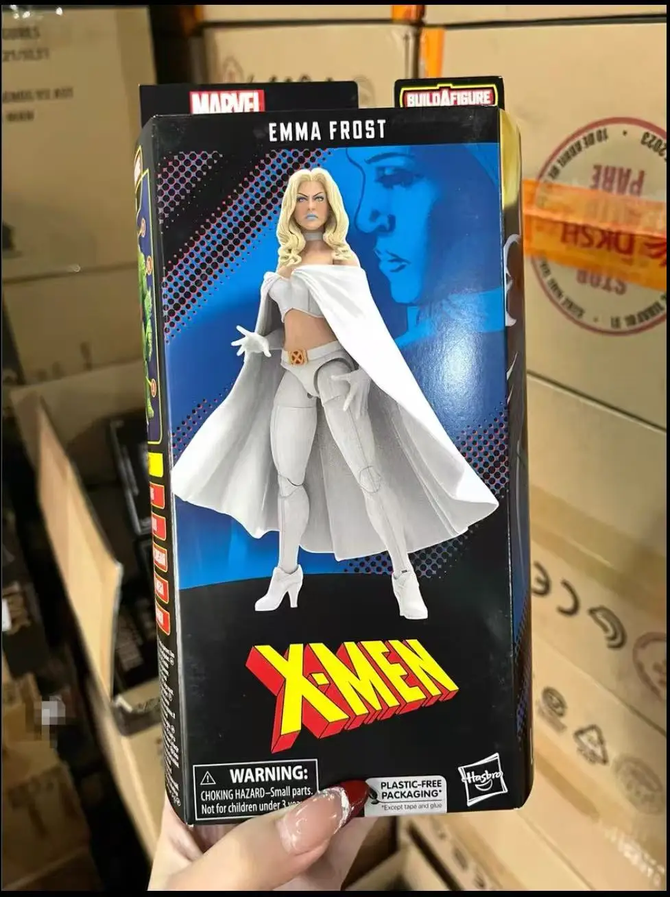Auf Lager Hasbro Marvel Legends White Queen EMMA Marvel X-Men Starblocker Squad Jod Series White Queen 6-Zoll-Actionfigur