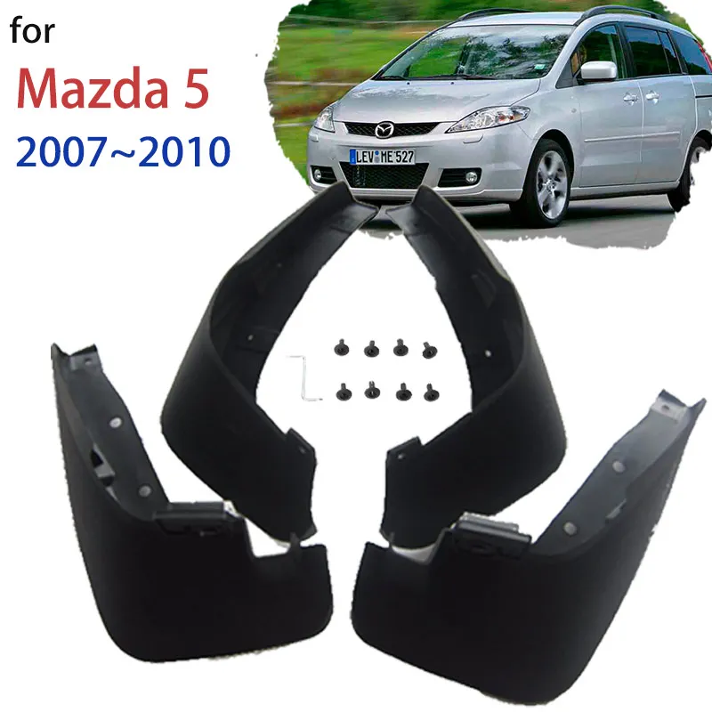 

Car Mud Flaps for Mazda 5 Mazda5 CR 2007 2008 2009 2010 Mudflap Splash Guard Front Rear Wheel Fender Mudguards Auto Accessories