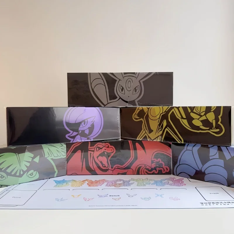 Genuine Pokemon Ptcg Card 25th Anniversary Gold Commemorative Gift Box Traditional Chinese Version Game Card Collection Gift Box