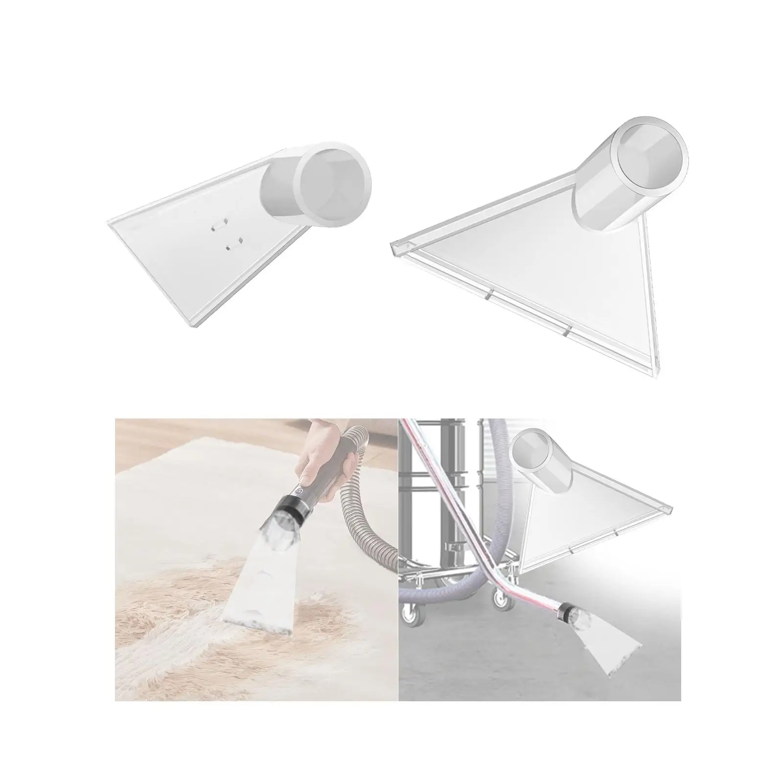 أداة يدوية شاملة برأس مفرغ للمنزل ، ملحق استخراج VAC ، ملحقات الاستخراج ، حصائر أرضية ، أثاث ، شفاف