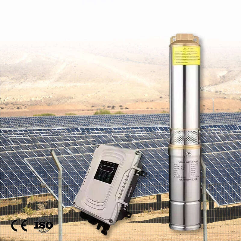 

Погружной водяной насос на солнечной энергии, 1,5 л.с., высокое качество, постоянный ток, глубокий колодец, сельское хозяйство