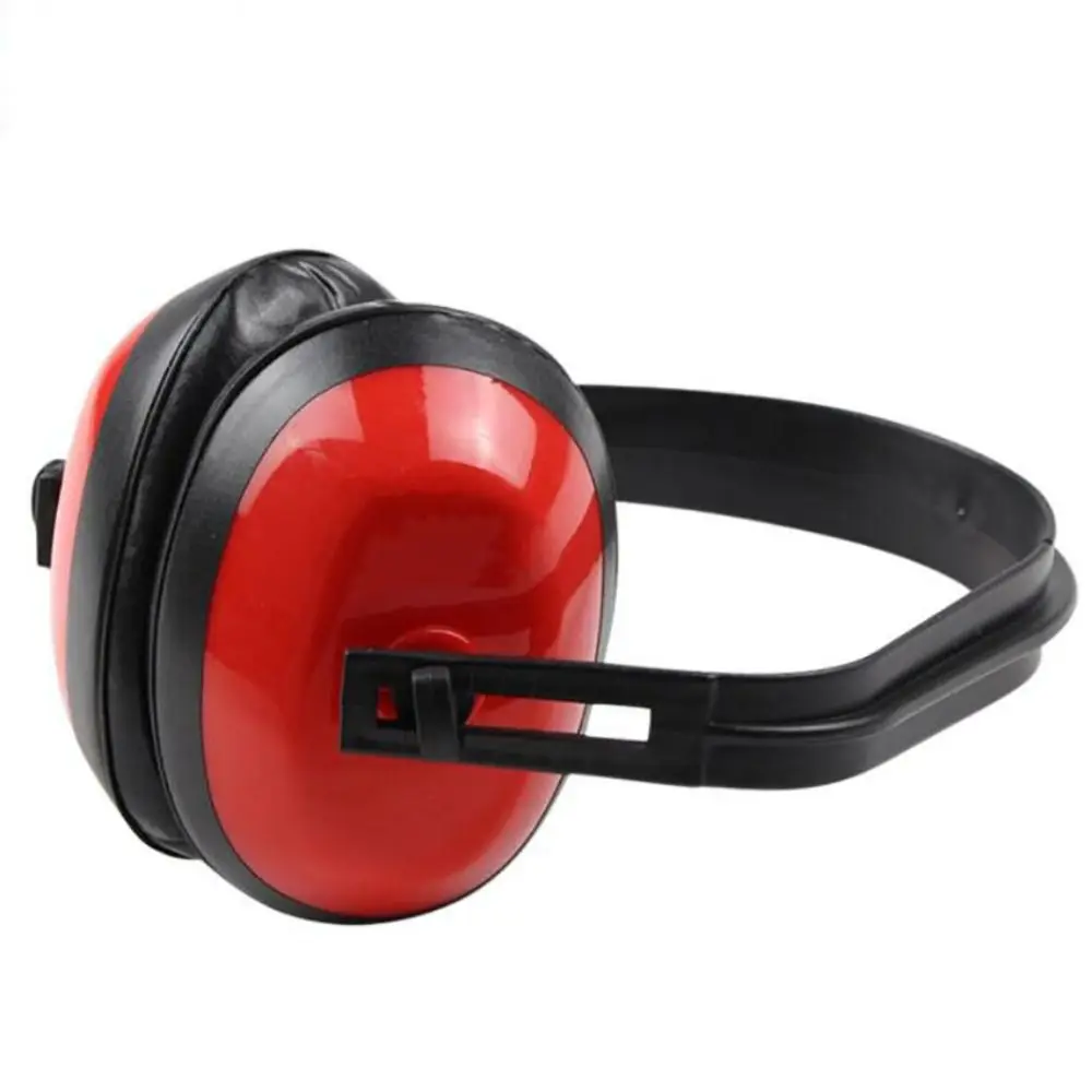 reducao de ruido industrial ear defensores headband vermelho soundproof tiro earmuffs seguranca exterior protetor de orelha 01