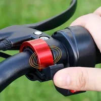 Waterproof Bike Bell Super Loud Aluminum Mountain Bike Bells Ordinary Kids Invisible Bicycle Bell Bicycle Accessories