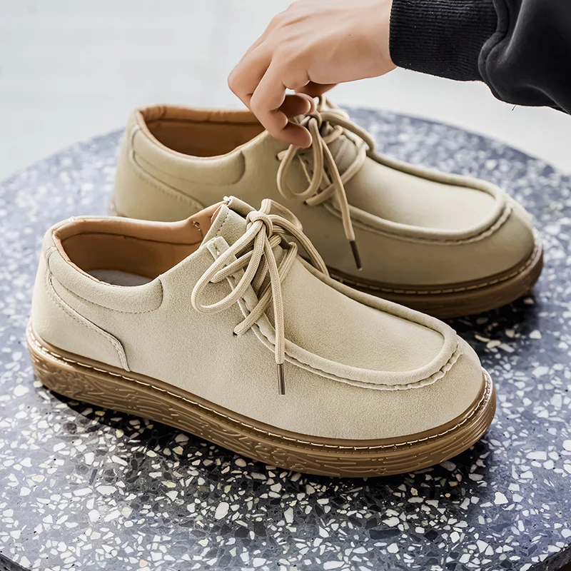 

2026 Autumn New Thick Bottom Comfortable Leisure Sports Outdoor High Quality Thick Low Top Versatile Men's Shoes