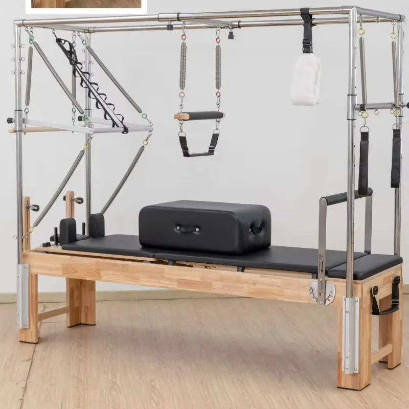 Yoga fitness equipment maple combination Cadillac table Pilates reforming bed