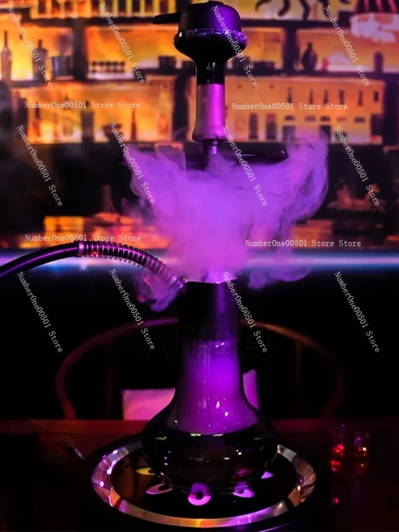 

Кальян Darkside Intro: Арабский кальян с одной трубкой в подарочной коробке