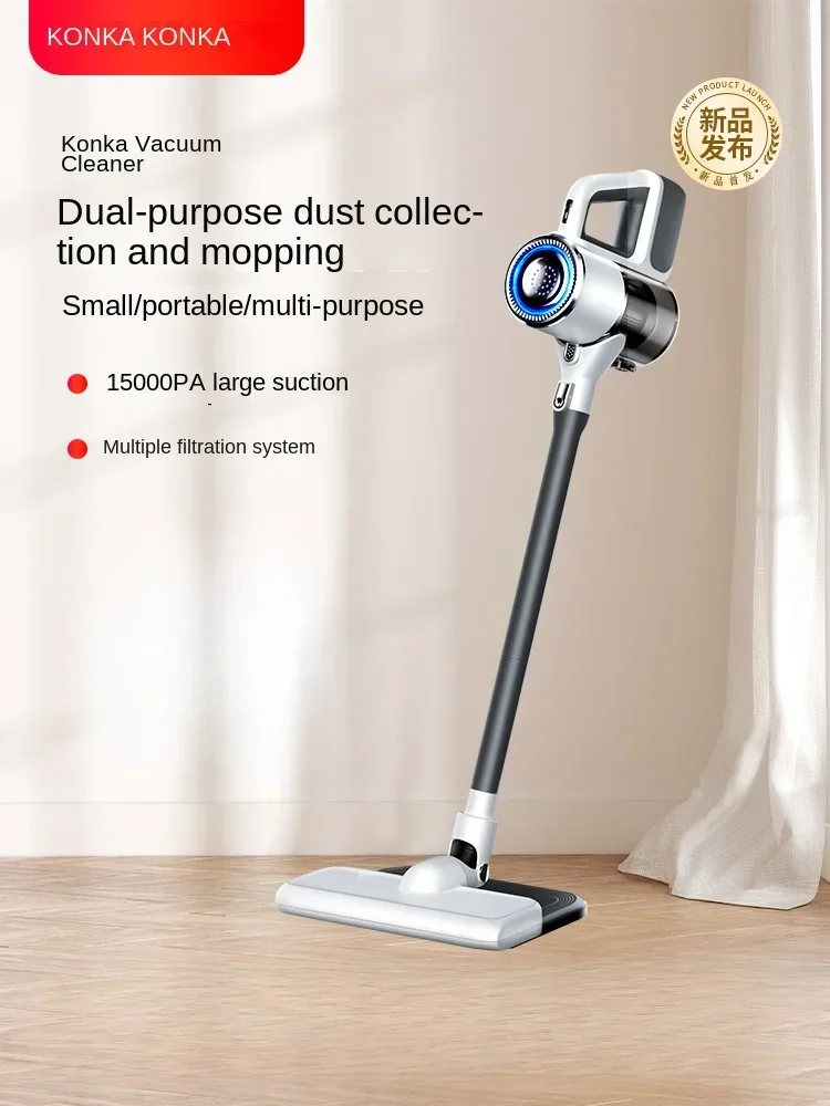 

Get Rid of Dirt: Powerful Cordless Handheld Vacuum Cleaner with Versatile Attachments, Ideal for Home and Car Cleaning