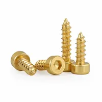 Grade 8.8 with Hard Gold Hexagonal Self Tapping Screws Special Screws for Fixing Audio Speakers and Speakers