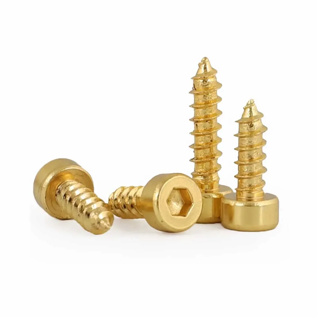 Grade 8.8 with Hard Gold Hexagonal Self Tapping Screws Special Screws for Fixing Audio Speakers and Speakers