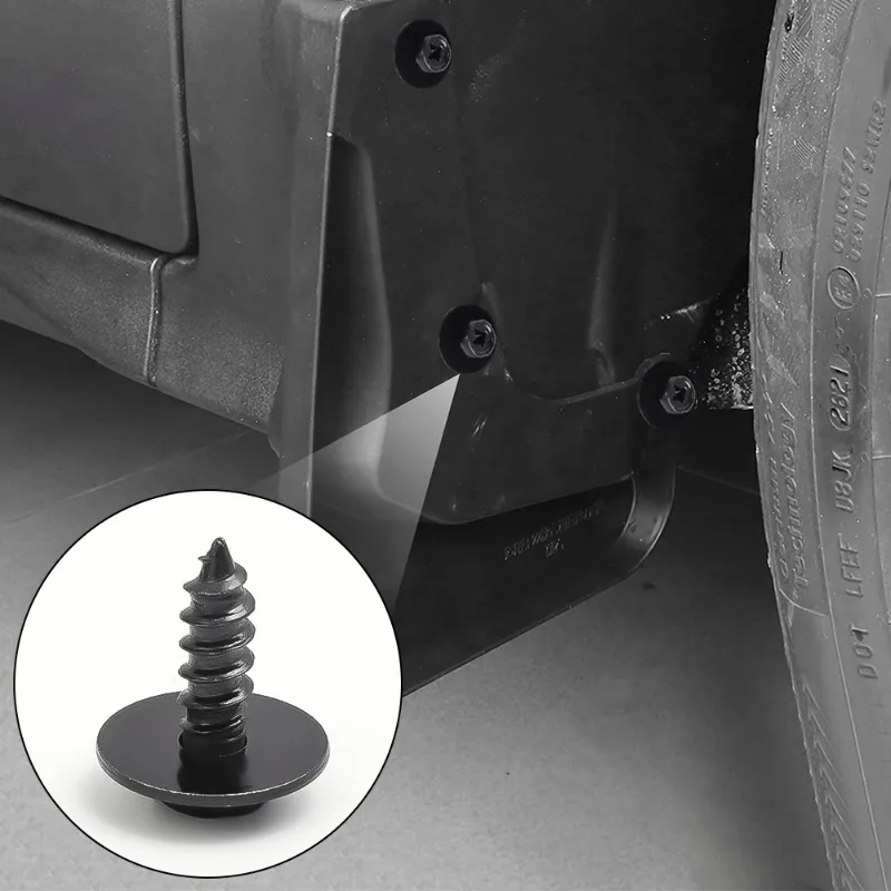 Car Bumper Self Tapping Screws Auto Motorcycle Engine Cover Bumper Splash Shield Liner Fastener Fender Retainer Rivet Screws