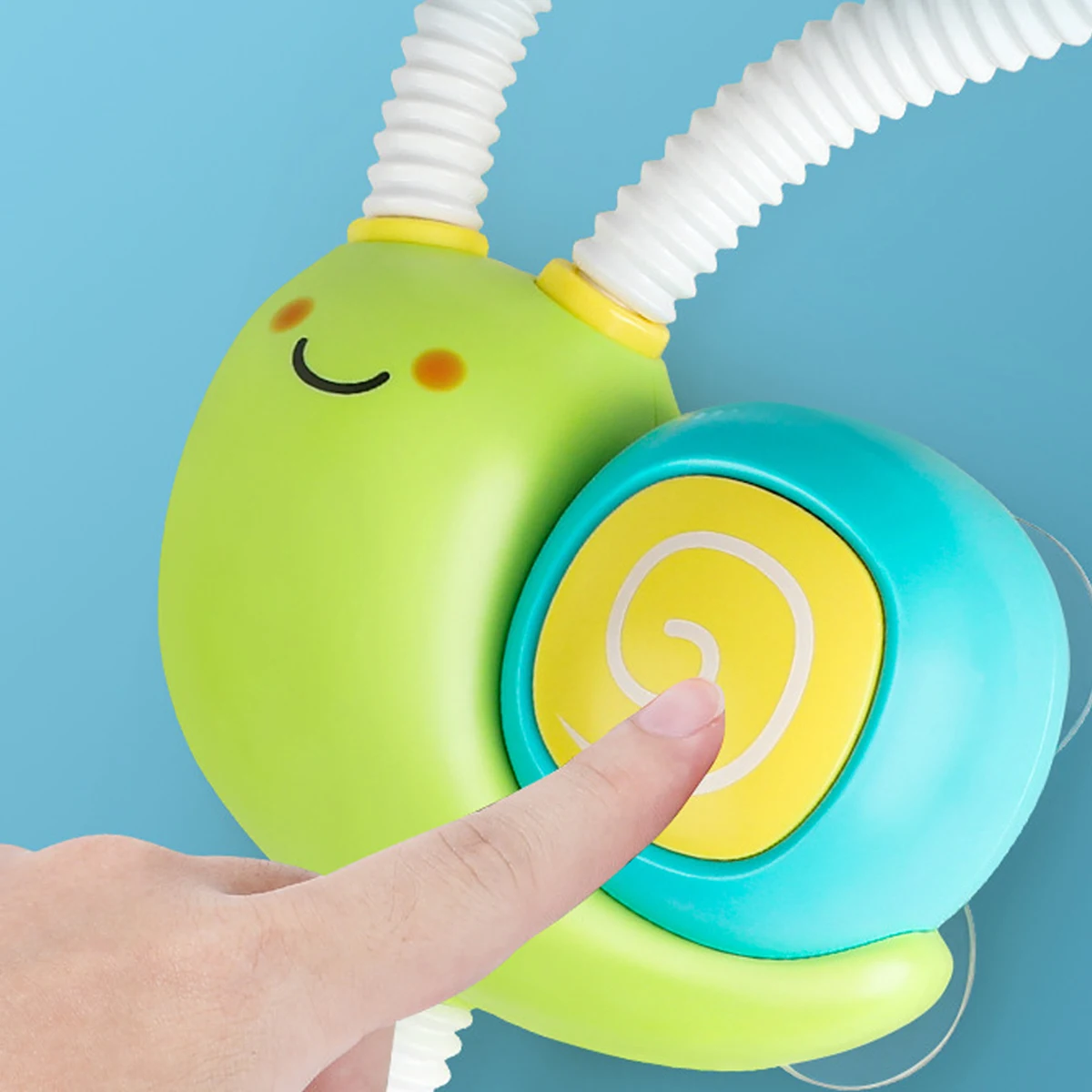 

Green Snail Bath Toy ,Upgrade Automatic Shower Head Water Pump Toy Bathtub Toys for Toddlers Infant Boys and Girls Aged 3+