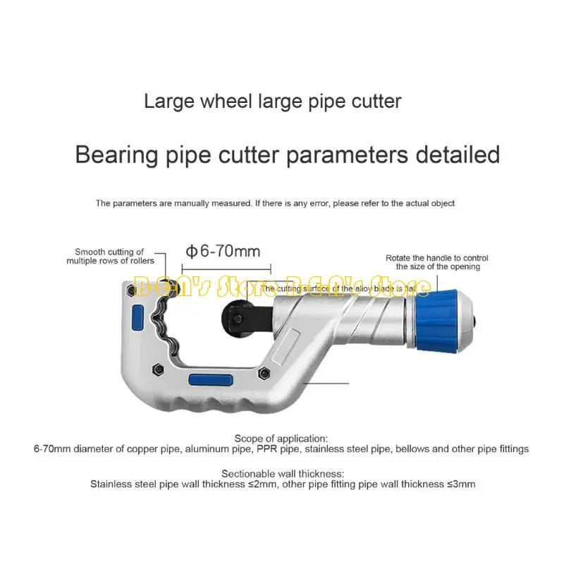 Y1AD 3-35mm Bearing Pipe Cutter StainlessSteel Tube Shear Hobbing Cutting Bladee