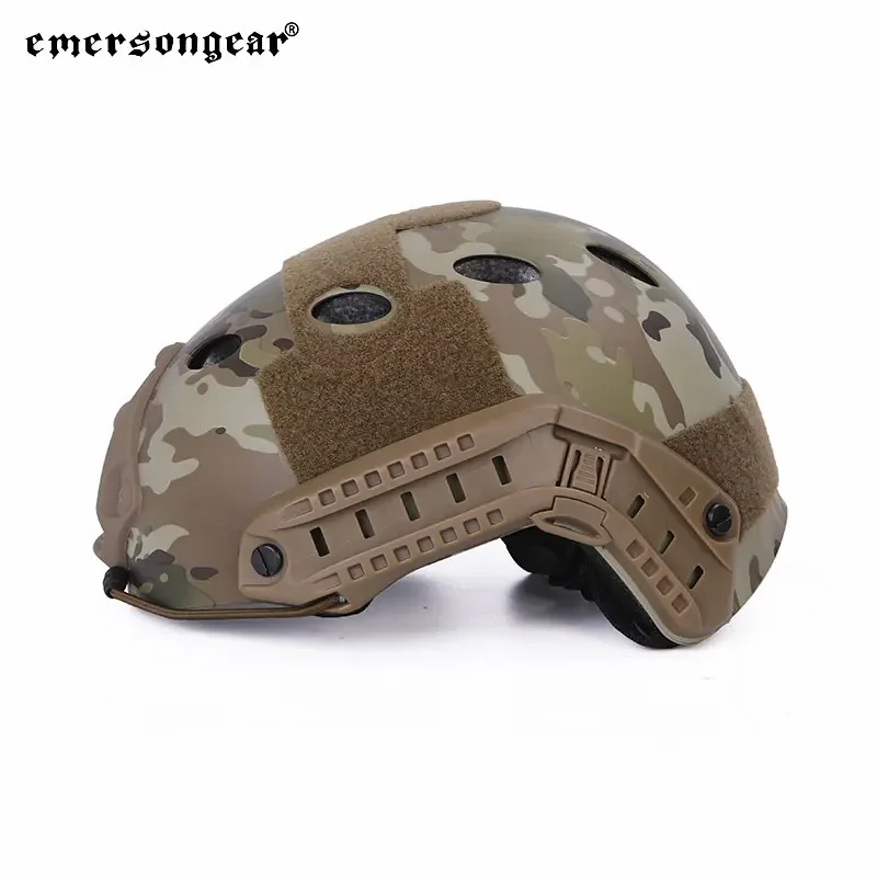 

Emersongear FAST Helmet PJ TYPE Simple Version Protective Adjustable Helmet Combat Hunting Wargame Hiking Cycling Helmet EM8811