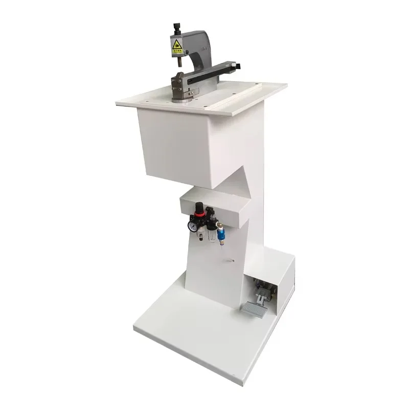JZ-918RB Ring Type Automatic Nail Fastening Machine / Metal Buckling Riveting Machine For Birkenstock Shoes / Belt / Bag Strap
