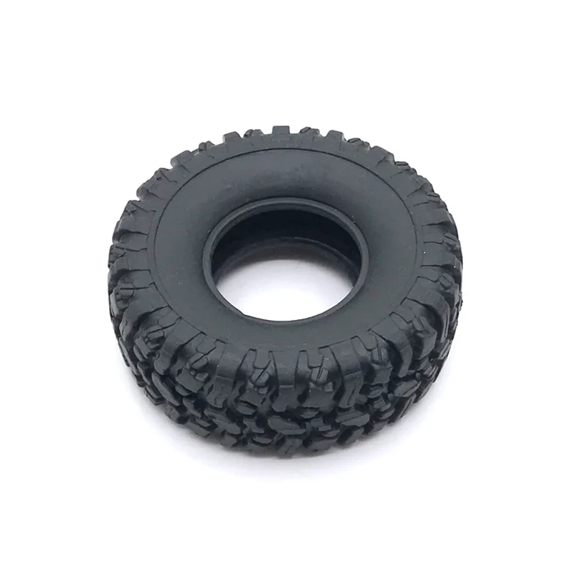 Suitable For WPL  Model WPL RC Car Original Factory Soft Tire Cover, Crushed Stone Tire Cover, Upgraded Metal Wheel Cover ﻿