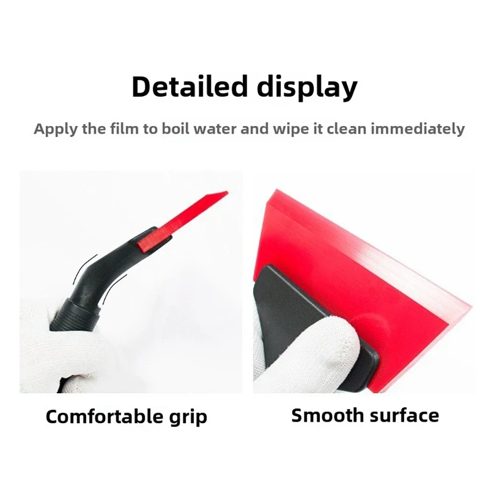 ALIWRAP 5 بوصة مقبض المطاط ممسحة نافذة تينت مزيل المياه زجاج السيارة الأمامي الزجاج مرآة دش تنظيف أداة غسل السيارات ممسحة