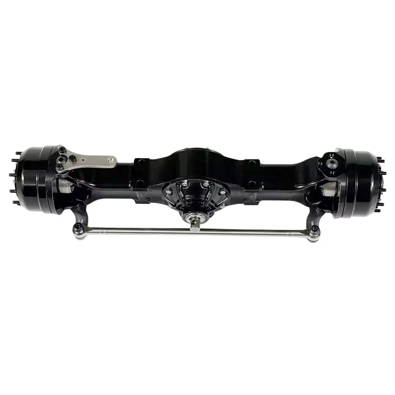 1:14th Scale Metal Front Axle Front Through Axle for Tamiya RC Dump Truck for SCANIA 770S R620 for VOLVO Car DIY Parts