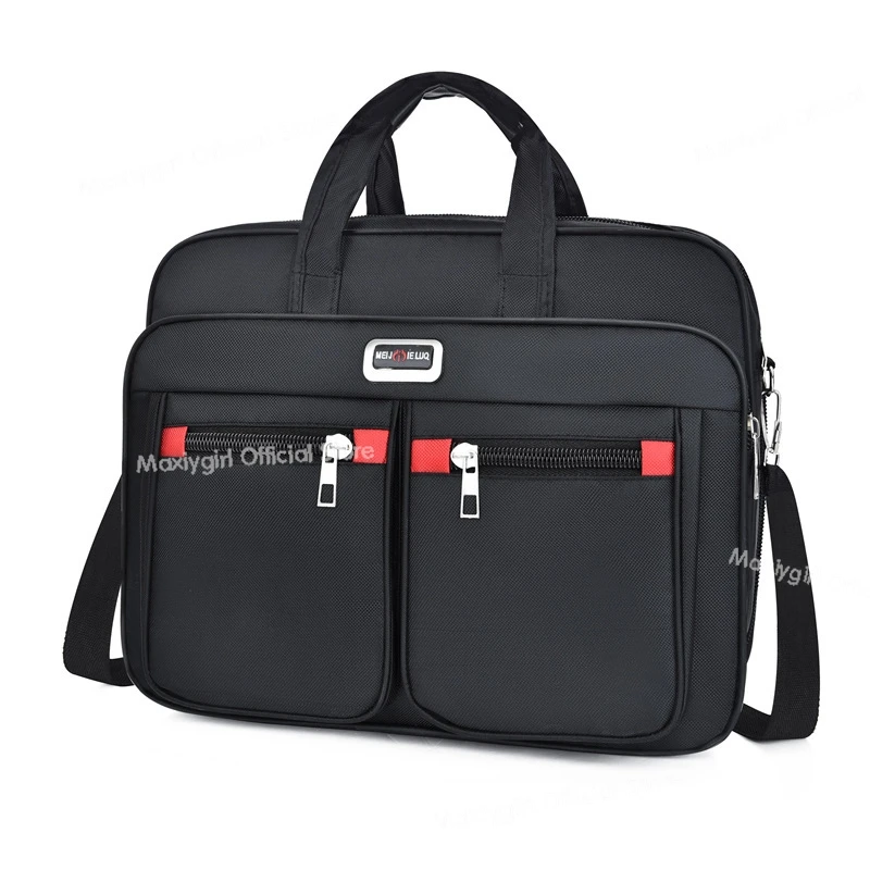 New High-capacity Briefcase Business Document Information Storage Bags Weekend Travel Laptop Organize Handbag Accessories