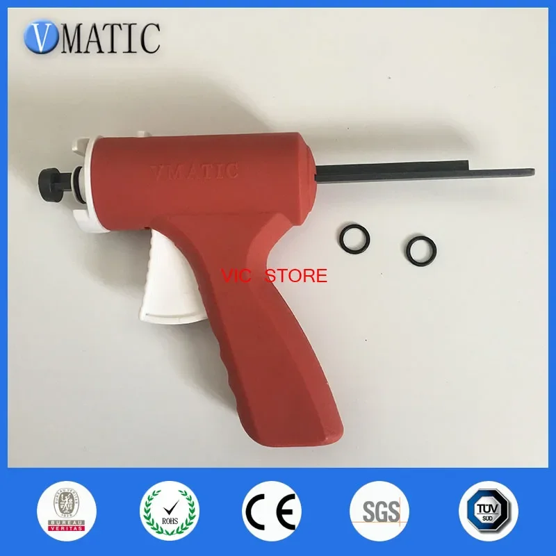 High Quality 10Ml/Cc Manual Epoxy Caulking Adhesive Single Liquid Glue Dispense Gun With Syringe & Needle