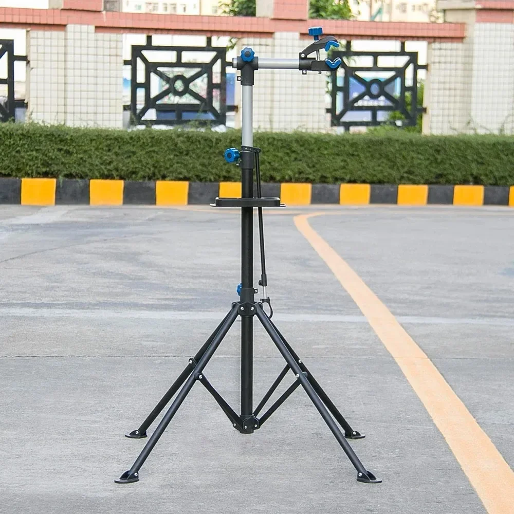 

Folding Adjustable Bicycle Repair Stand Rack,Black