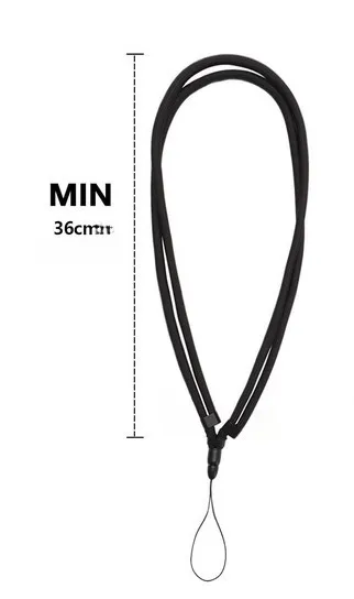 Adjustable Dual Use Strap Set for SHARK ChillPill 3 in 1 - Crossbody and Wrist Carry Black Polyester 36cm 72cm