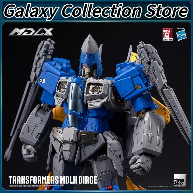 En Stock, Figura de Acción Coleccionable Transformable de la Serie Threezero MDLX, Modelo Articulado Elegy, Coleccionables para Aficionados