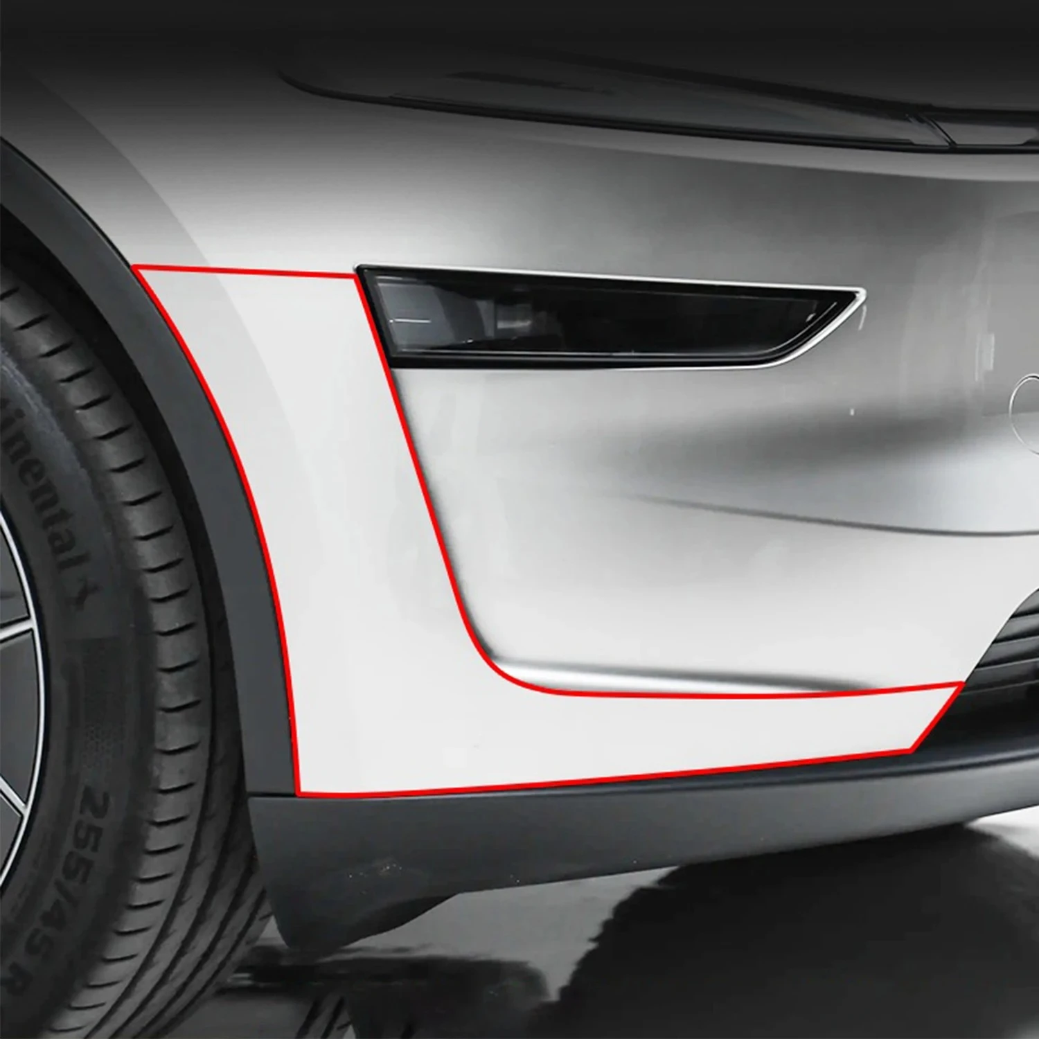 For Tesla Model Y Juniper Front Bumper Protective Film Door Scratch Resistant Film New Model Y TPU Rear Bumper Transparent Film