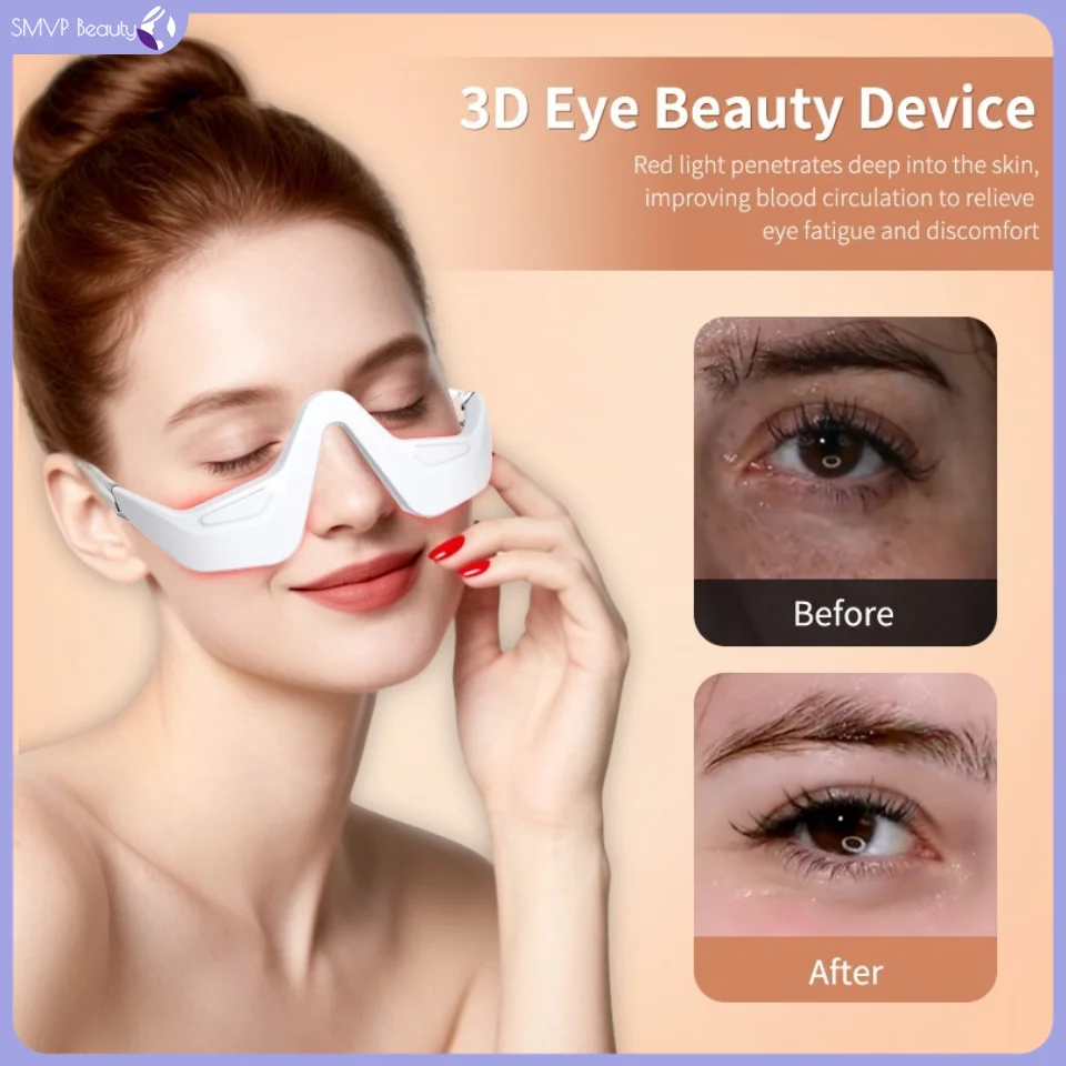 

3D Eye Massager Eyes Relax Fatigue Relief Lighten Dark Circles Smooth Eye Fine Line Beauty Eye Care