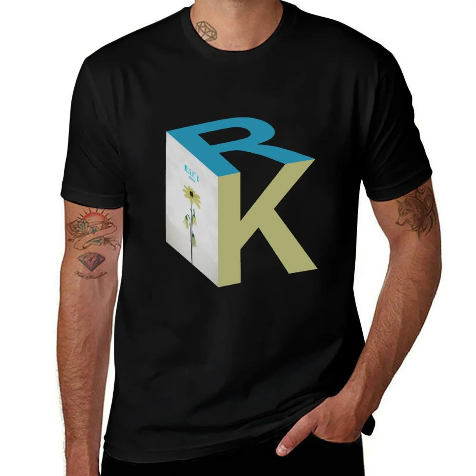 Relient K Mmhmm Cube T-Shirt Large Size Loose Casual Tee T-Shirt