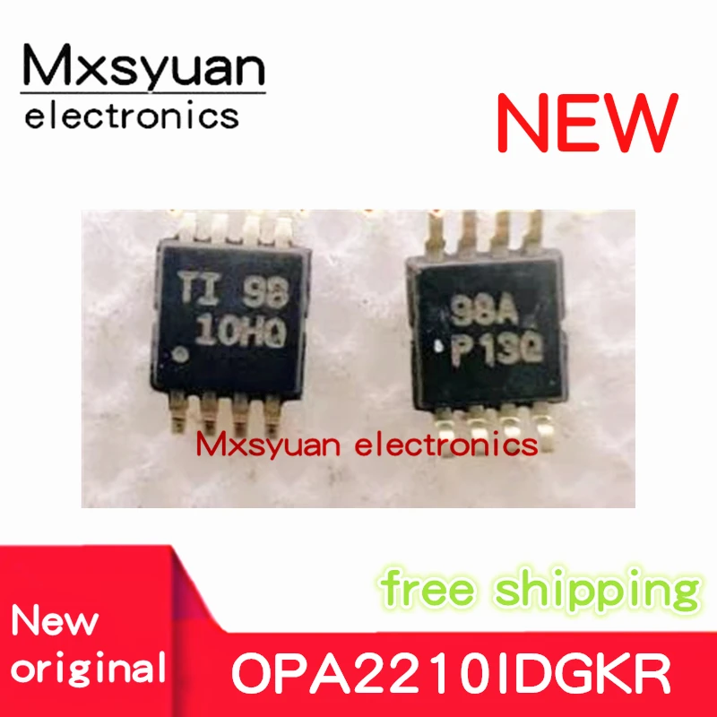 10PCS/LOT OPA2210IDGKR OPA2210IDGK SOP8 10HQ OPA2210 VSSOP-8 Mxsyuan 100% New original