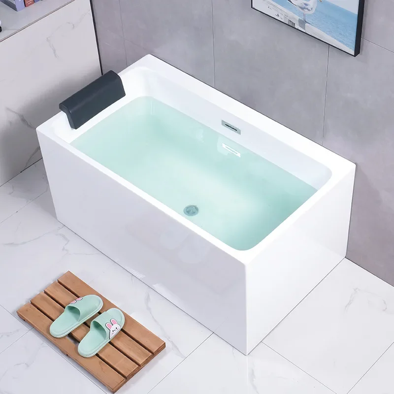 

Acrylic, household, small apartment, seamless integrated bathtub, Japanese style, deepened constant temperature