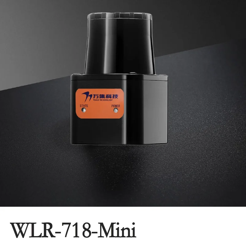 WLR-718mini Crashproof LIDAR SR and AGV for safety protection and navigation in high dust water mist and cotton wool environment