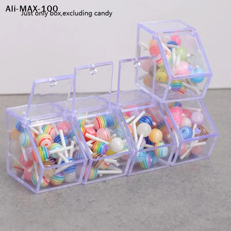 

【Au】5Pcs Dollhouse Transparent Storage Display Rack Model Dollhouse Supermarket Scene Decoration Toy Dolls House Accessories