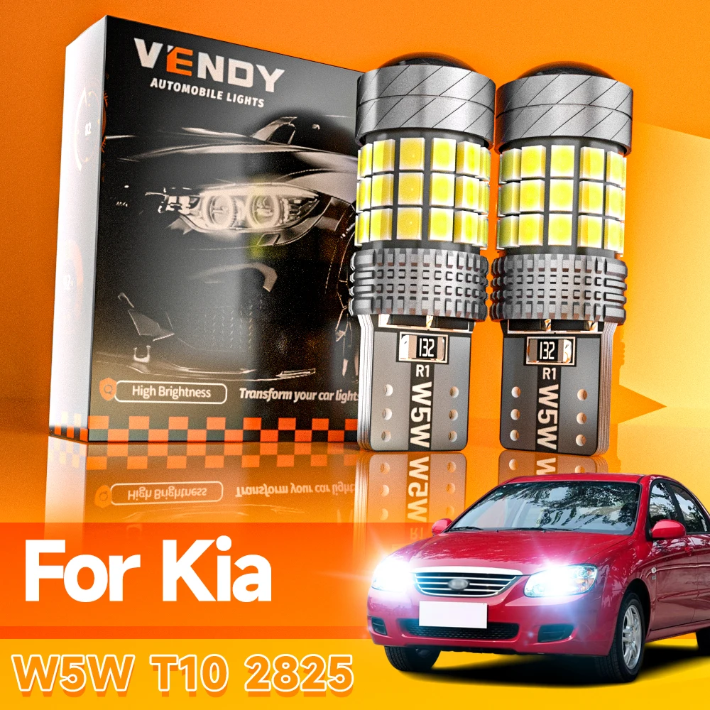 2 قطعة LED ضوء التخليص وقوف السيارات المصباح الكهربي W5W T10 Canbus لكيا Ceed سيراتو ماجنتيس أوبيروس أوبتيما بيكانتو Proceed Venga #1