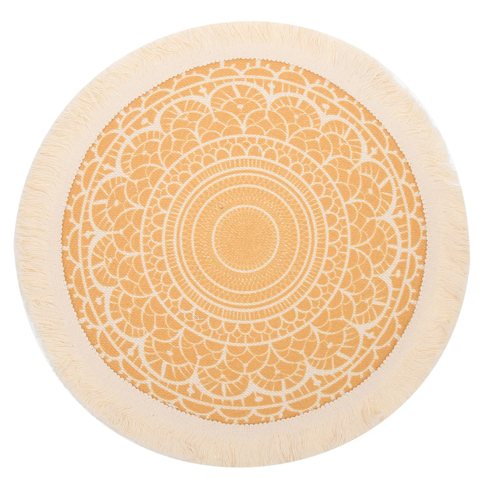 

Woven Placemat Set Premium Anti-Slip Coaster For Drinks Reusable Coffee Mug Pad Outdoor Picnic Table Decoration Home