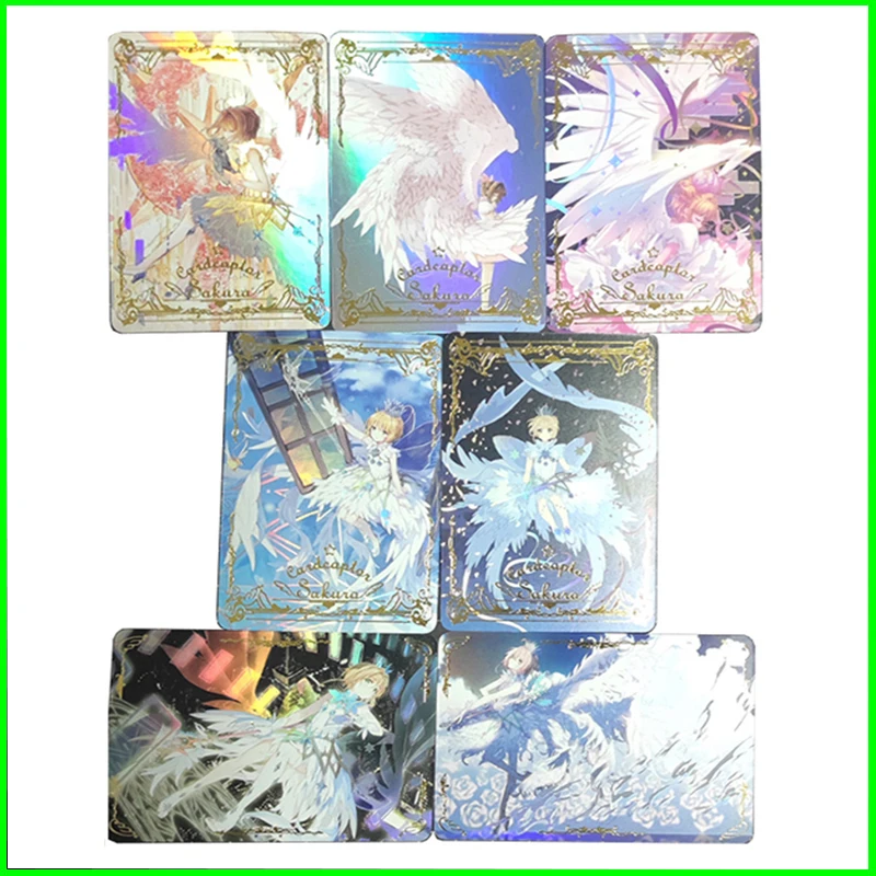 

Карты для жены Коллекционные карты Игры для мальчиков Игрушки Настольные игры Подарки на день рождения DIY Аниме KINOMOTO SAKURA Miku Boa Премиум Флэш-карта