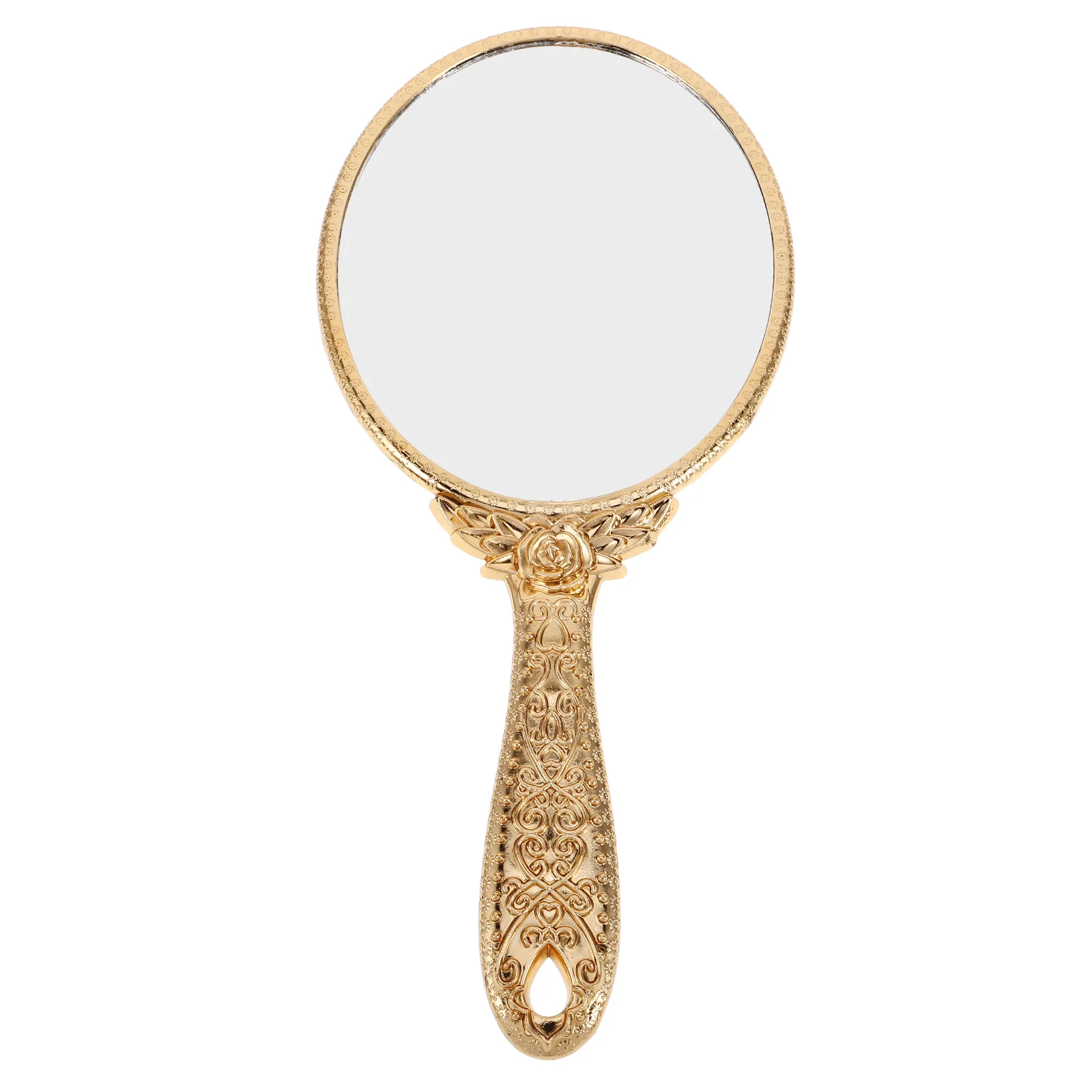 Miroir de courtoisie vintage pour femme, maquillage, Abs sculpté, rétro, portable Miss