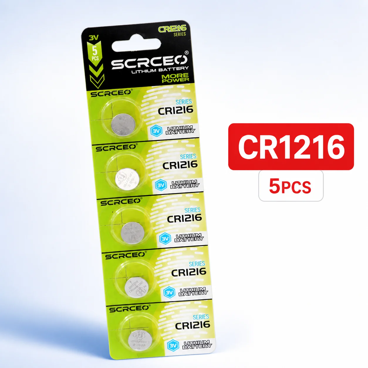 2-10PCS CR1216 3V Lithium Coin Cell Battery DL1216 BR1216 LM1216 ECR1216 for Watch Car Key Toy Button Cells