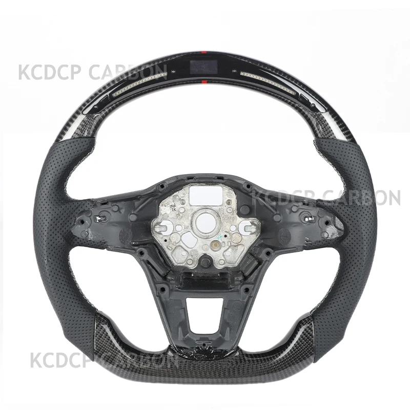 

customized steering wheel suitable for VW mk8 gti 8 r golf 8 mk7 CC POLO R-LINE PASSAT GTD GTS GTE carbon fiber steering wheel