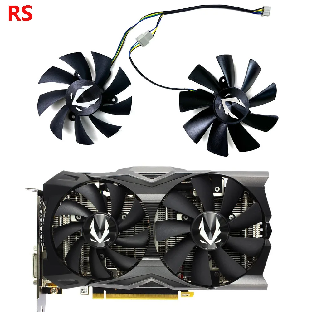 

Новый охлаждающий вентилятор 4PIN 87MM GA92S2H 0,35A 100MM GAA8S2U 0,45A для ZOTAC GAMING GeForce RTX2070 HA RTX 2070 OC Мини-вентиляторы для видеокарт