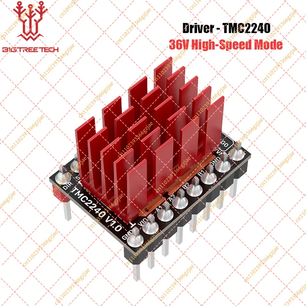 BIGTREETECH TMC2240 Stepper Motor Driver Module 3D Printer Parts SPI Mode 36V High-Speed VS TMC2209 TMC5160 For Octopus SKR 2