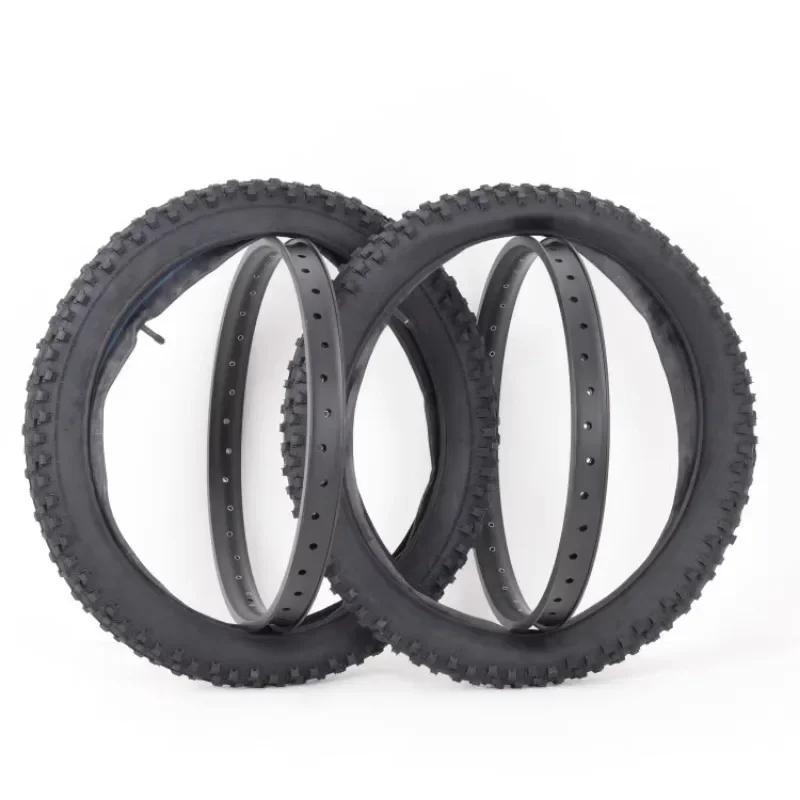 

High Strength Electric Bike Ring Wear Resistance Mountain Inner and Outer Tire Electric Bike Fat Tire 24X3.0