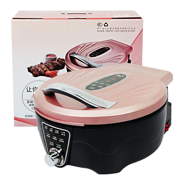 Household Electric Baking Pan Double-sided Heating To Deepen The Electric Baking Pan Electric Frying Pan To Deepen The New