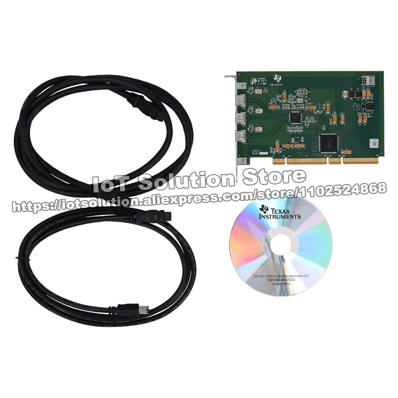 TSBKS800OHCI TSB81BA3PFP & TSB82AA2PGE (1394b) PCI EVM Board