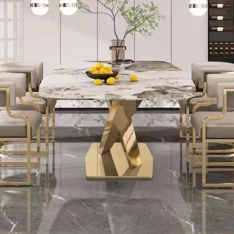 Hermosas sillas De comedor Vintage, sillas De comedor europeas De lujo De moda nórdica, Cadeiras De Jantar De Metal modernas, muebles para el hogar