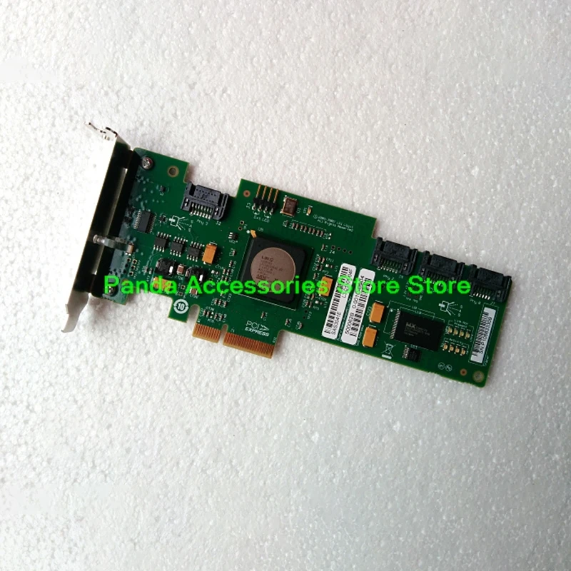 SAS3041E-HP 433906-001 405272-004 Original para LSI, tarjeta SAS de 4 puertos, B3, chip, tarjeta RAID, matriz, antes del envío, prueba perfecta