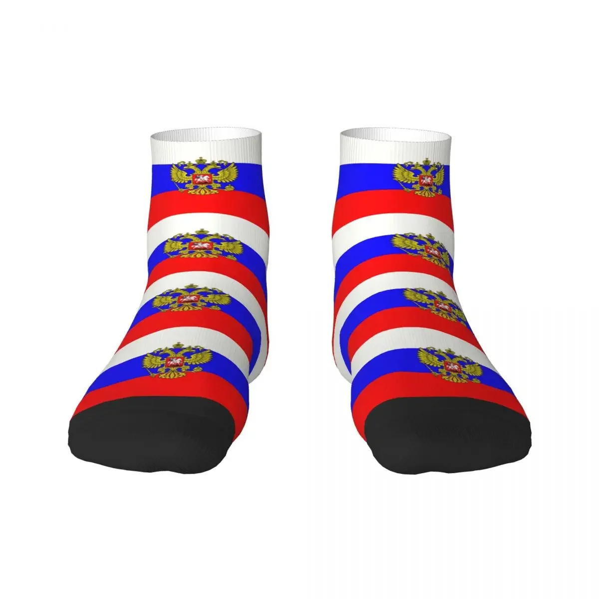 

Russian Flag Men Women Crew Socks Unisex Cute Spring Summer Autumn Winter Dress Socks